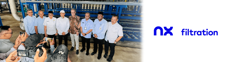 NX Filtration celebra la puesta en marcha del cuarto proyecto de agua potable en Indonesia