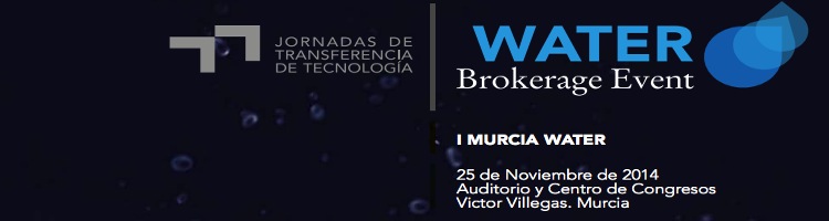 El foro internacional "Water Brokerage Event" acogerá en Murcia más de 250 entrevistas de negocio para intercambio de tecnología del agua