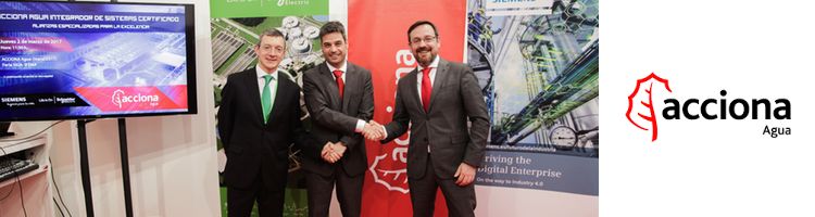 ACCIONA Agua, certificada como integrador de sistemas de Siemens y Schneider Electric