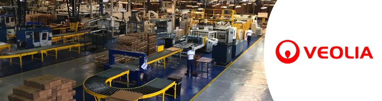 Smurfit Kappa elige la tecnología de concentración y evaporación de Veolia para incrementar la producción de su fábrica en España