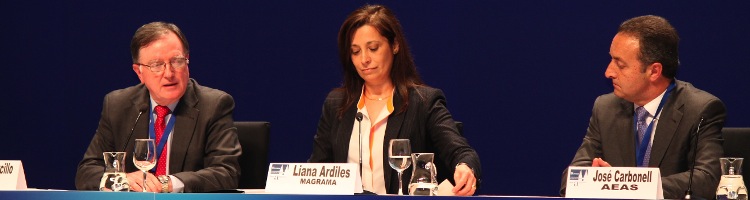 Liana Ardiles destaca en las Jornadas de AEAS las actuaciones de depuración que llevará a cabo el MAGRAMA en 2015 con 300 millones de inversión