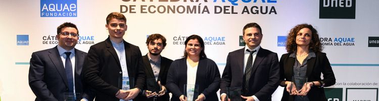 Entregados los Premios Cátedra Aquae de Economía del Agua 2018
