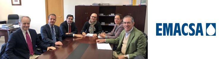 Emacsa se reúne con la CHG para abordar necesidades en materia de agua y saneamiento de la ciudad de Córdoba
