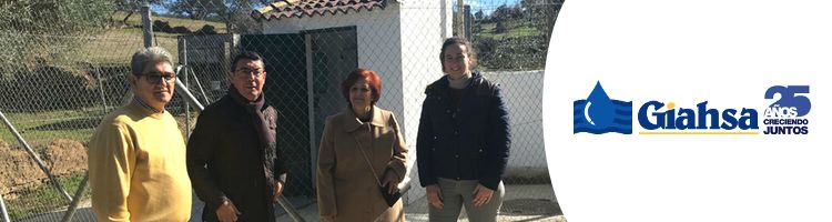 Giahsa continúa mejorando el saneamiento de los municipios del Andévalo de Huelva