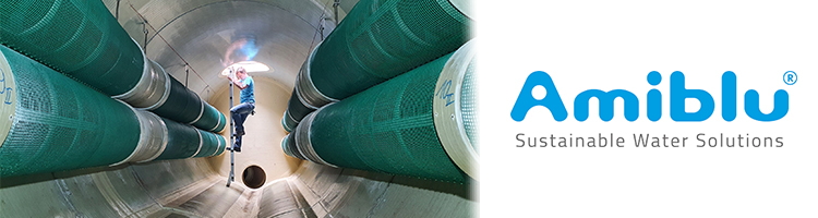 Amiblu lanza al mercado unos equipos de saneamiento de última generación que filtran sólidos en suspensión y otros contaminantes