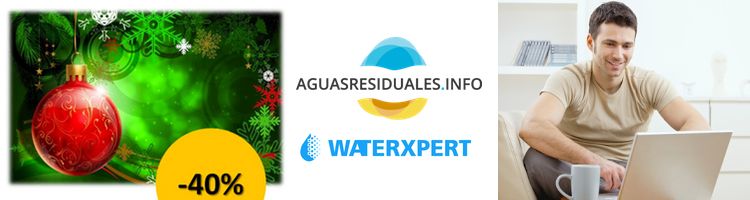 AGUASRESIDUALES.INFO y WATERXPERT te ofrecen un 40 % de descuento en formación ON-LINE en noviembre y diciembre