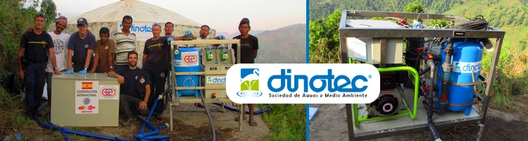 DINOTEC envía 5 potabilizadoras de emergencia a Nepal para el suministro de agua tras el terremoto
