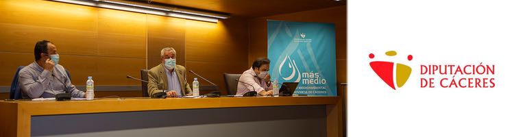 El Consorcio Medioambiente y Aguas Provincia de Cáceres–MásMedio avanza hacia la depuración de las aguas en la provincia