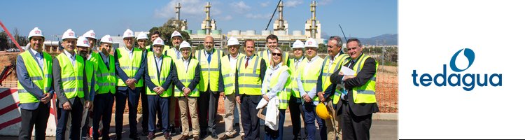Hugo Morán visita la remodelación de la EDAR Palma II, adjudicada al consorcio liderado por Tedagua