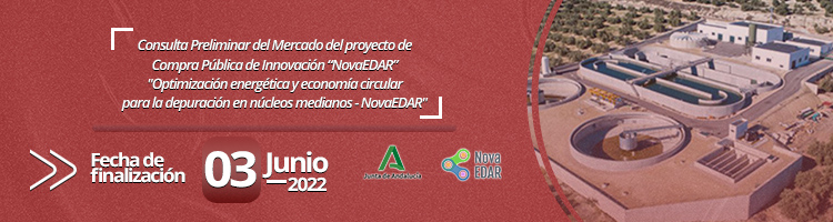 Ampliado el plazo para la Consulta Preliminar para la Contratación de Compra Pública de Innovación del “Proyecto NovaEDAR” de la Junta de Andalucía