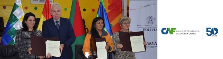 El CAF financia la PTAR de Tacachira que beneficiará a 18.000 habitantes de El Alto en Bolivia