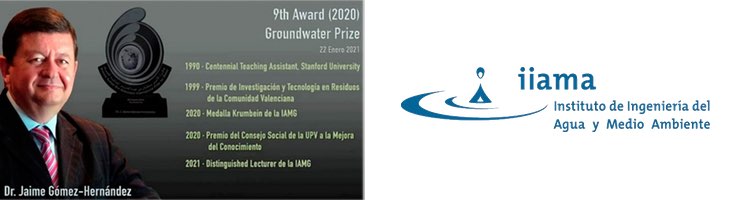 Jaime Gómez del IIAMA recibe el “Prince Sultan bin Abdulaziz International Prize for Water” el galardón más importante de la ingeniería del agua a nivel mundial