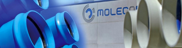 MOLECOR© amplía su gama y lanza al mercado la tubería de PVC Orientado DN 125 mm