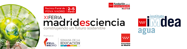 IMDEA Agua participa en la XI Feria Madrid es Ciencia, construyendo un futuro sostenible