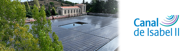 Canal de Isabel II estrena su primera instalación fotovoltaica flotante para producir energía limpia y renovable