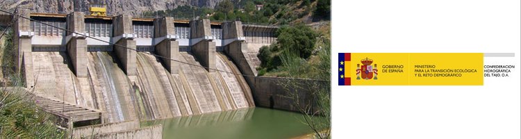 Los embalses de la cuenca del Tajo se encuentran al 55,5 % de su capacidad respecto al agua almacenada