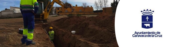 El municipio de Caravaca de la Cruz en Murcia lleva a cabo varias obras de mejora en la red de saneamiento municipal