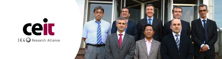 Una delegación de Ecuador visita CEIT-Ik4 para conocer sus desarrollos tecnológicos en el sector del agua