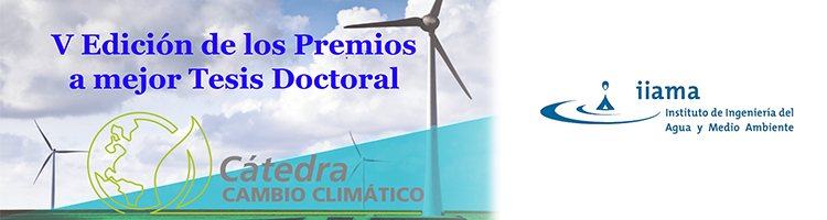 La Cátedra de Cambio Climático convoca la V edición de sus "Premios a mejor Tesis Doctoral"