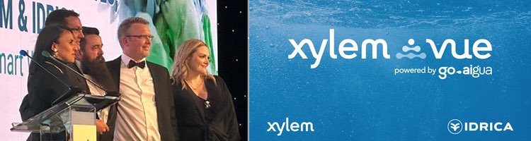 Xylem Vue powered by GoAigua gana el premio Water Industry por su proyecto de red inteligente de agua