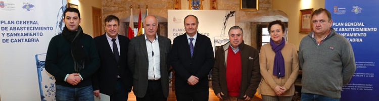 El Plan de Abastecimiento y Saneamiento de Cantabria invertirá más de 20 millones de euros en 75 obras hidráulicas