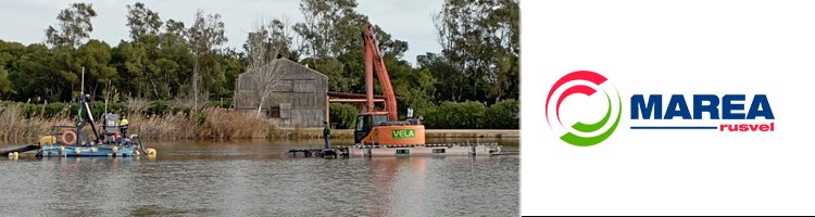 Marea-Ecofluvial concluye con éxito los trabajos de dragado fluvial en La Albufera valenciana