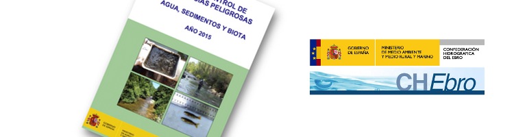 Publicado el último informe de la Red de Sustancias Peligrosas de la Cuenca del Ebro