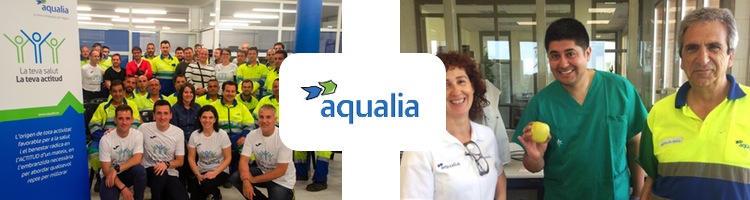 Aqualia lanza un programa piloto de "Empresa Saludable" para sus trabajadores de Lleida