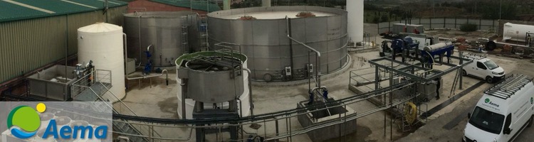 AEMA inicia la puesta en marcha de la depuradora de aguas residuales de una planta de reciclaje en Escucha (Teruel)