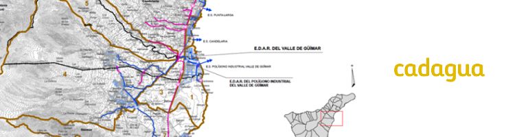 CADAGUA se adjudica las obras de la nueva EDAR del Valle de Guímar en Tenerife