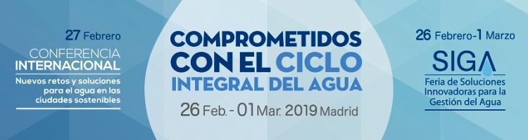 Madrid acogerá el próximo 27 de febrero la "I Conferencia Internacional del Agua"