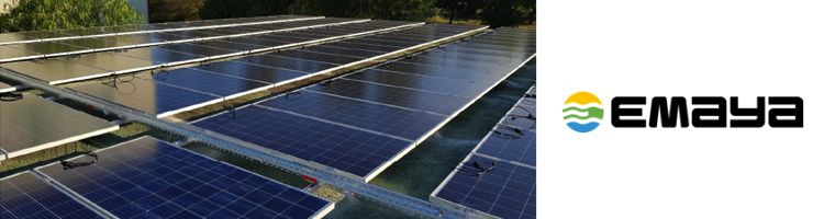 Arranca la instalación solar fotovoltaica de EMAYA en los depósitos de agua regenerada de Can Valero