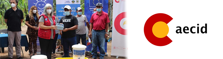 Equipos de protección contra la COVID-19 y recursos para potabilización de agua en El Salvador