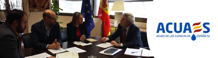 ACUAES se reúne con el alcalde de Santiago de Compostela para avanzar en el proyecto de la nueva EDAR de Silvouta