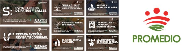 PROMEDIO inicia una campaña que promueve el ahorro de agua para hacer frente a la sequía en la provincia de Badajoz