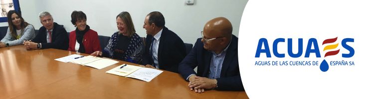 ACUAES y la Comunidad de Regantes de Los Payuelos (León) firman el convenio para regular la explotación y financiación del Canal Bajo