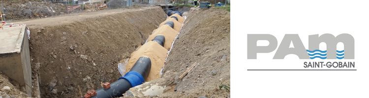 Saint-Gobain PAM participa en la renovación de las redes de agua potable y saneamiento en el barrio Lakua-Arriaga