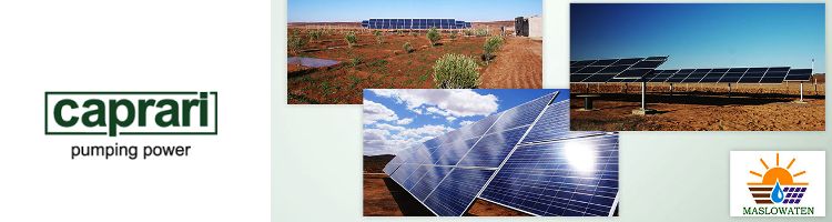 MASLOWATEN promueve la introducción de sistemas de bombeo fotovoltaico de elevada potencia