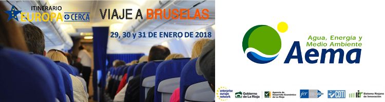 AEMA participará en el viaje a Bruselas organizado por la ADER y la FER de La Rioja, del itinerario Europa+Cerca