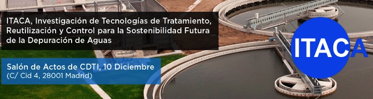 Tras cuatro años de investigación se presenta el Proyecto ITACA-INNPRONTA con resultados sobre tecnologías para la futura depuración de aguas