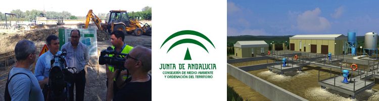 La Junta inicia las obras para la mejora y ampliación de la EDAR de Villamartín en Cádiz con 4M€