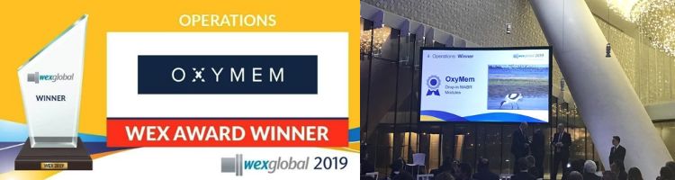 OxyMem reconocida por partida doble en la última edición del WEX Global celebrada hace unos días en Portugal