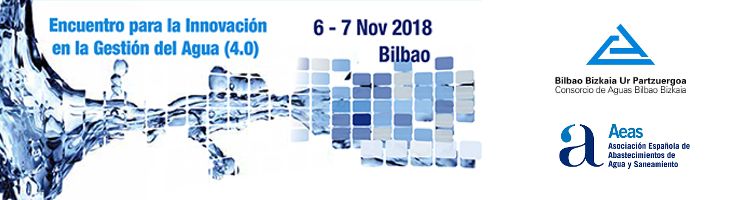 Bilbao acogerá el 06 y 07 de noviembre un encuentro sobre innovación y transformación digital en el agua con más de 200 profesionales