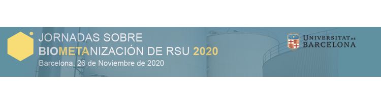 Últimos días para enviar los comunicados para las Jornadas sobre Biometanización de RSU - BioMeta 2020