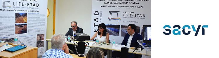 El proyecto Life-ETAD de tratamiento de aguas ácidas de mina se cierra con unas conclusiones esperanzadoras
