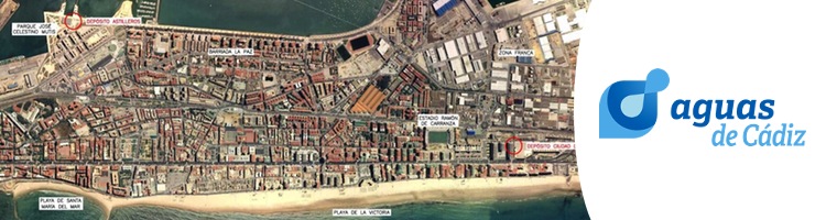Aguas de Cádiz inicia las obras para la reutilización del agua de las piscinas municipales