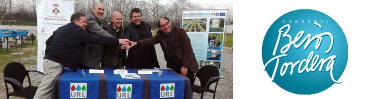 Firmado el convenio para el uso y la gestión del laboratorio Urban River Lab en la EDAR de Montornès del Vallès