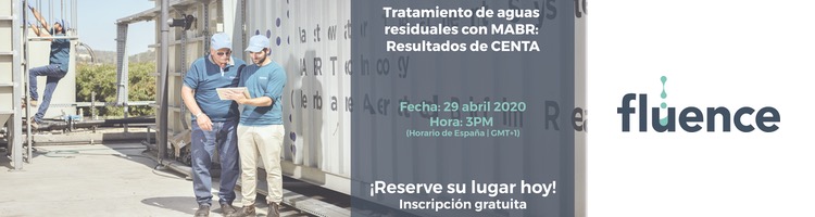 Ya está disponible el registro al 6º Webinar Gratuito "Tratamiento de aguas residuales con MABR: Resultados CENTA" de FLUENCE