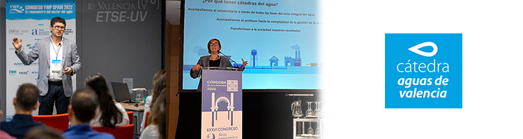 La Cátedra Aguas de Valencia, protagonista en diferentes eventos del sector del agua