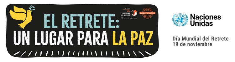 Hoy 19 de noviembre, celebramos el Día Mundial del Retrete bajo el lema "El retrete es un lugar para la paz"